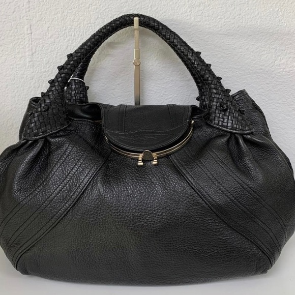 Fendi Handbags - Fendi Spy Leather HandBag